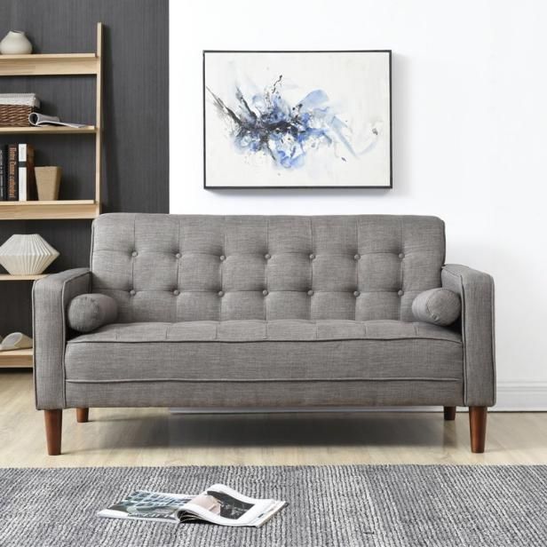 Contemporary apartment size sofas