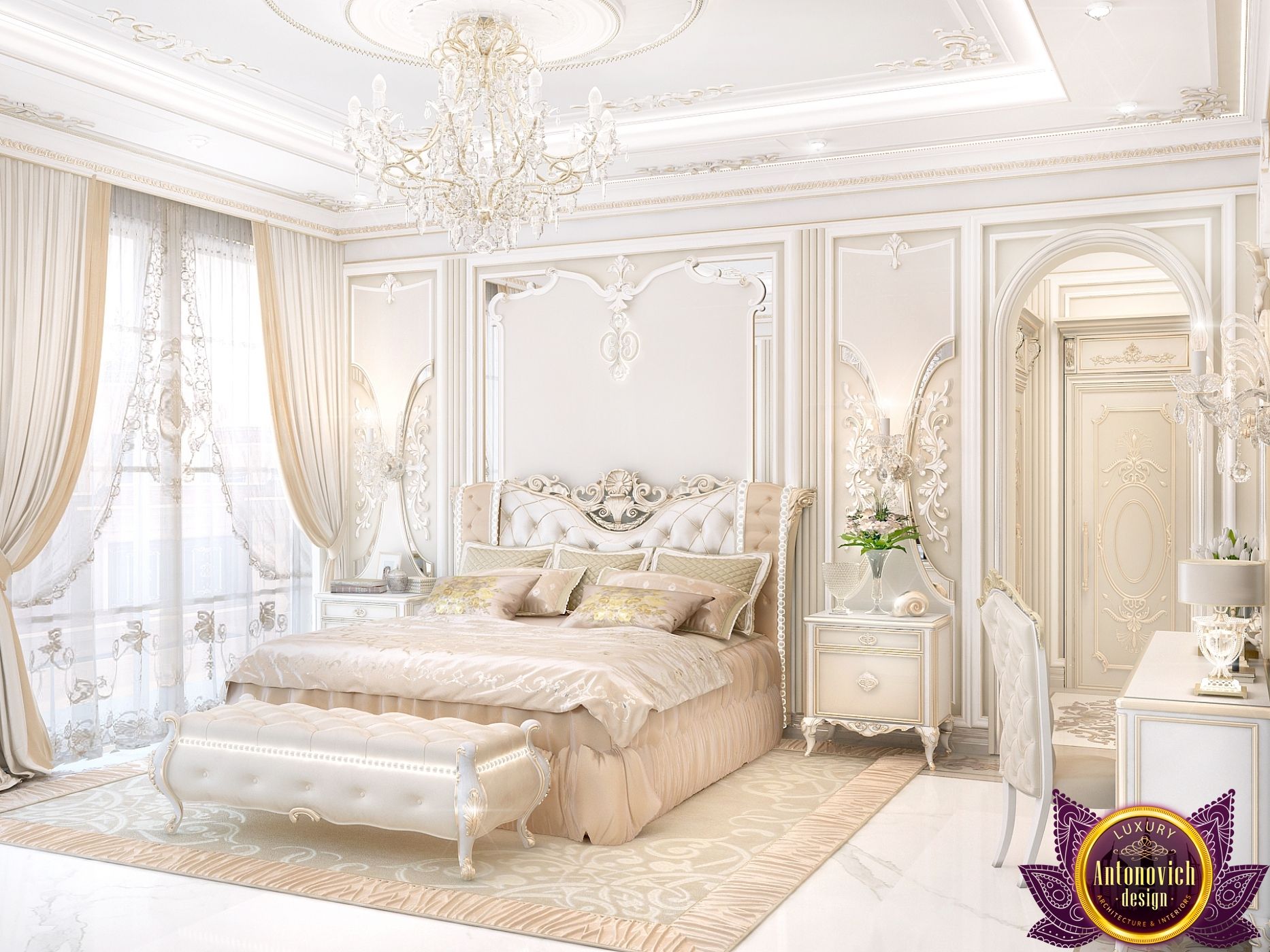 Bedroom Design in a Classic Style