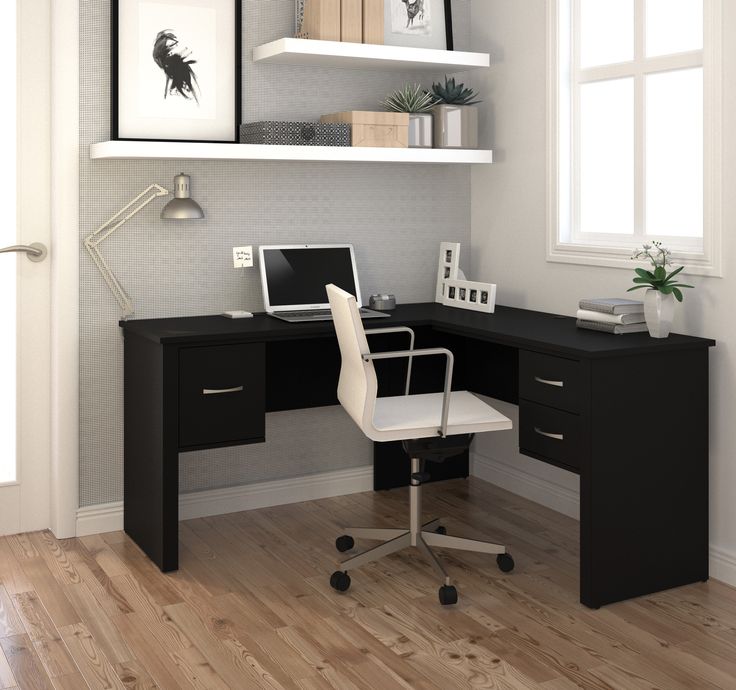 Get hold of a black desk