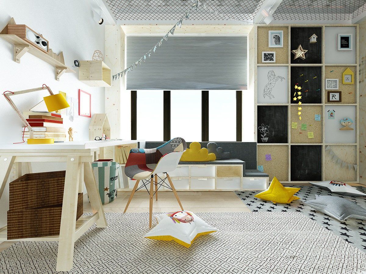 Cheerful and Playful Kids Bedroom Furniture