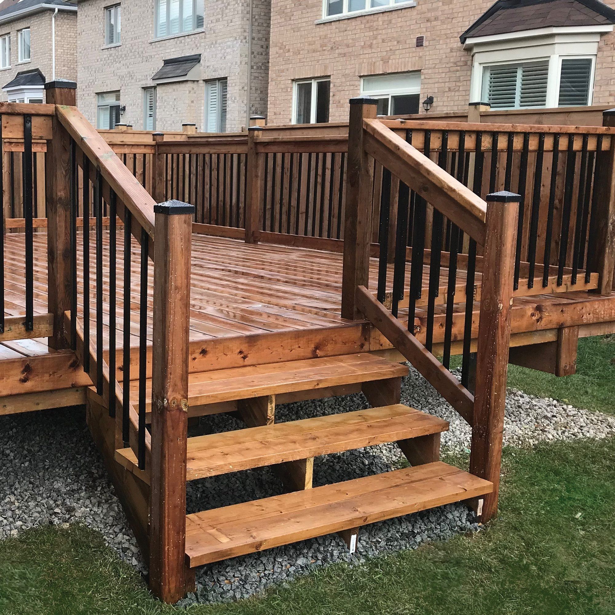 Use Deck Balusters that fit
your Decking well