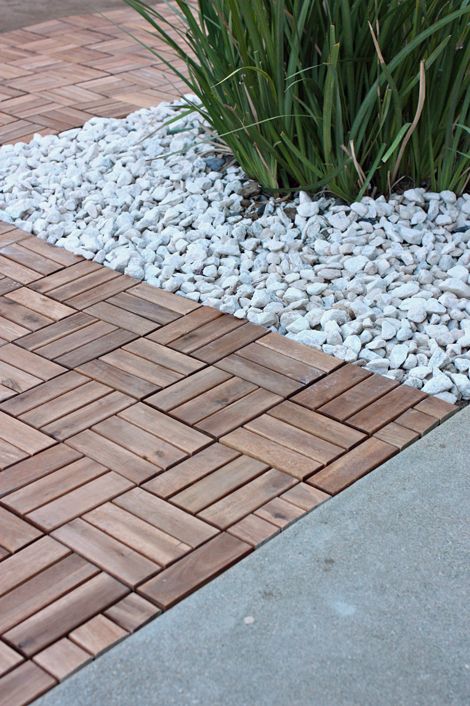 Choosing the decking tiles