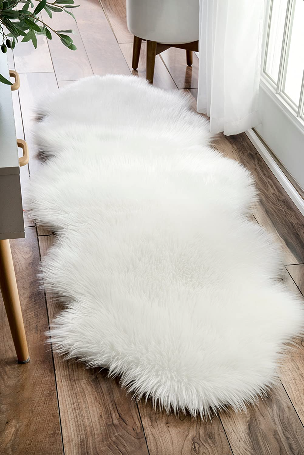 The Beautiful Faux Sheepskin
Rug