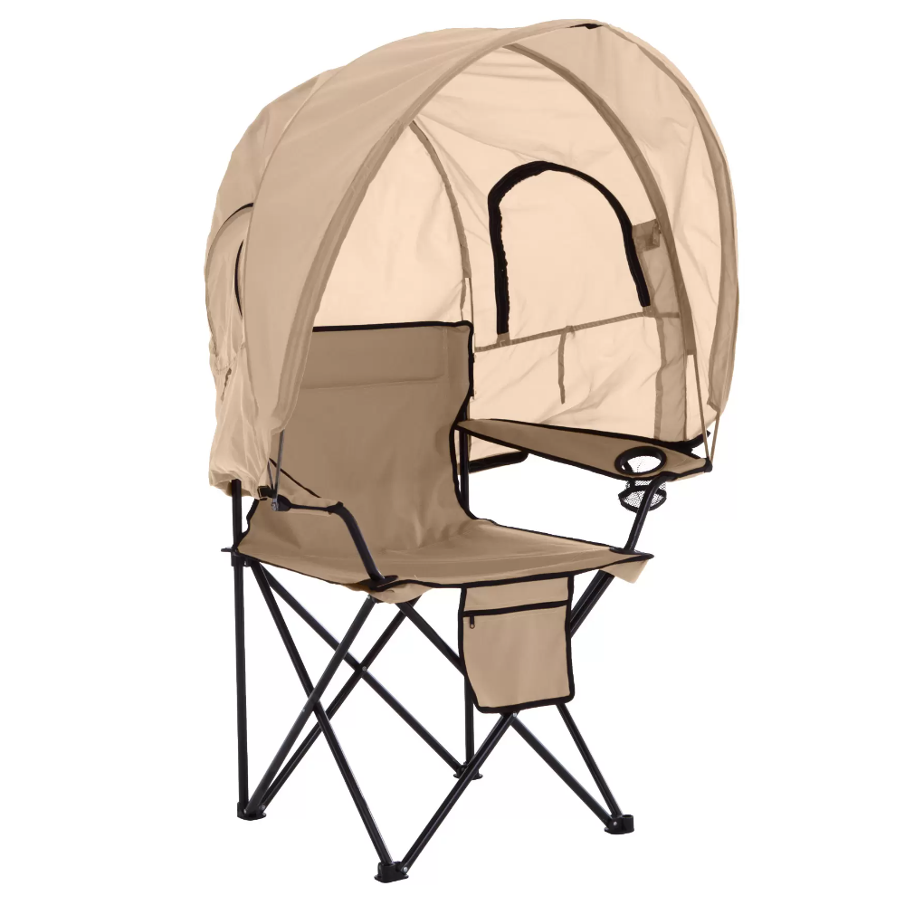 Shade and Seating: The Ultimate Folding Chair with Canopy