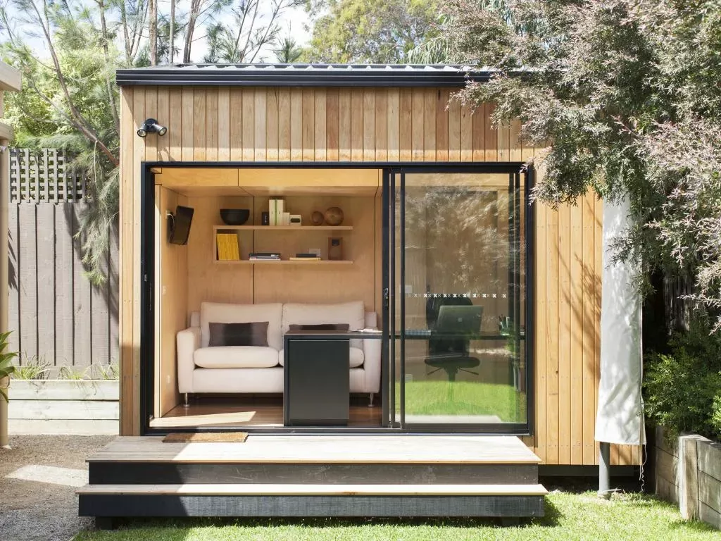 Why every modern garden should
have garden studios