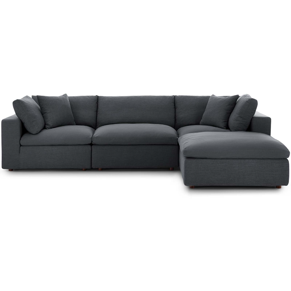 The super gray sectional sofa