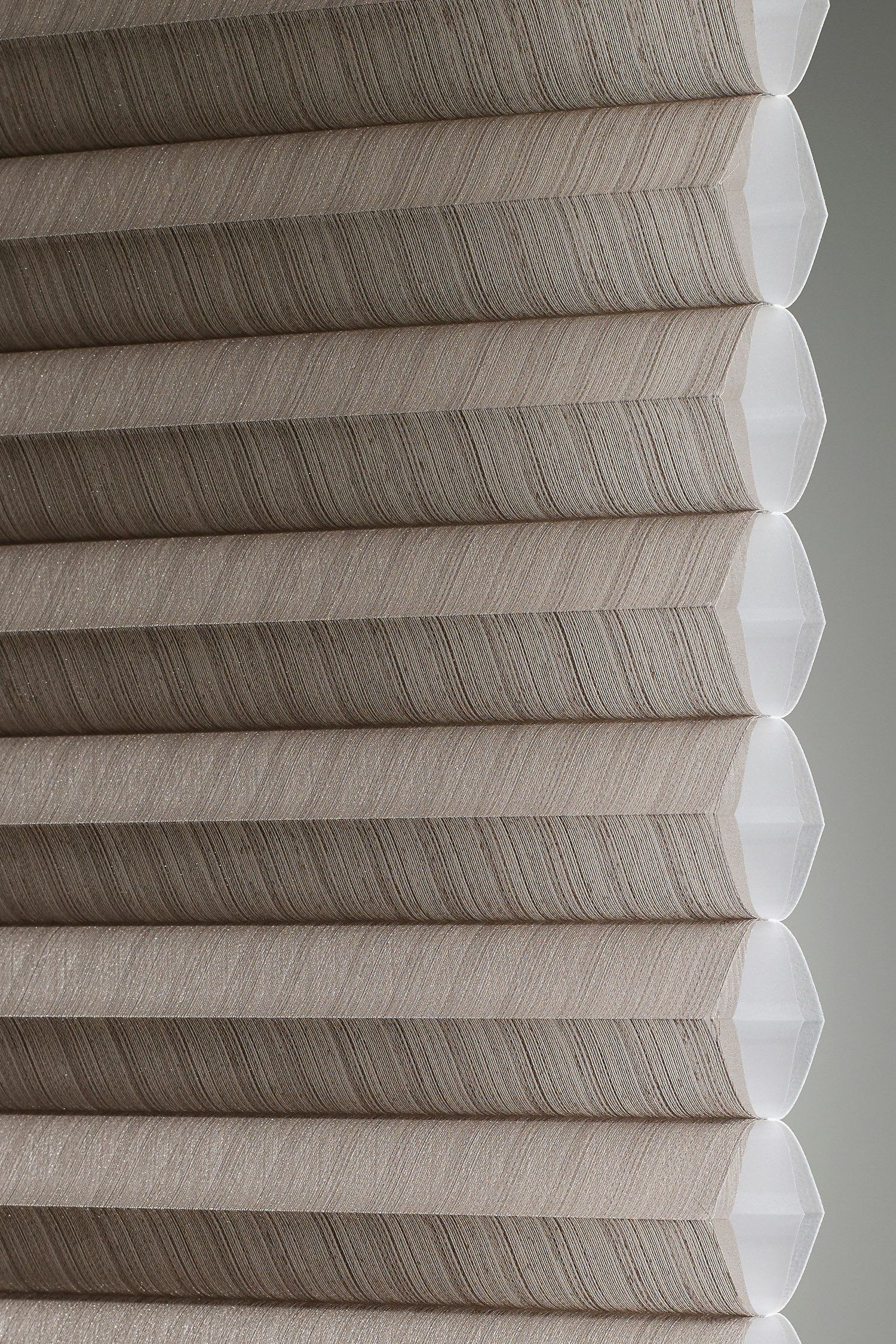 The suitability of honeycomb
shades