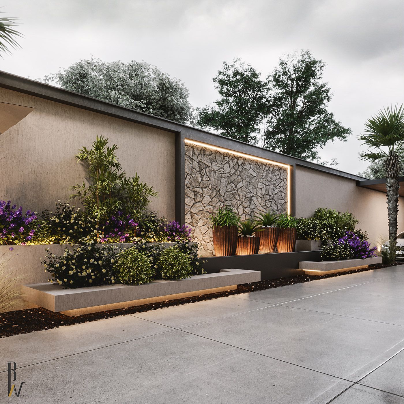 Choose Modern landscape design
which is Refreshing