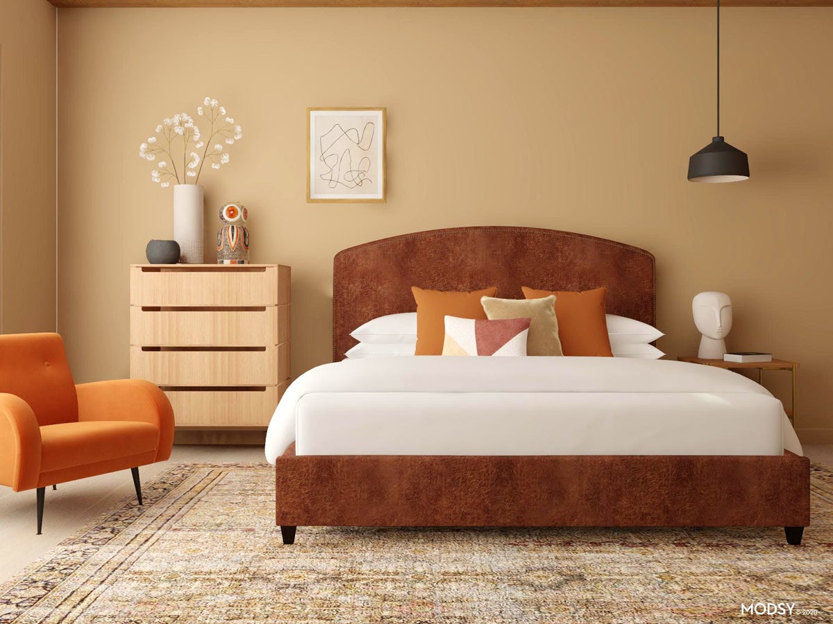 Modern twin headboard: types and benefits