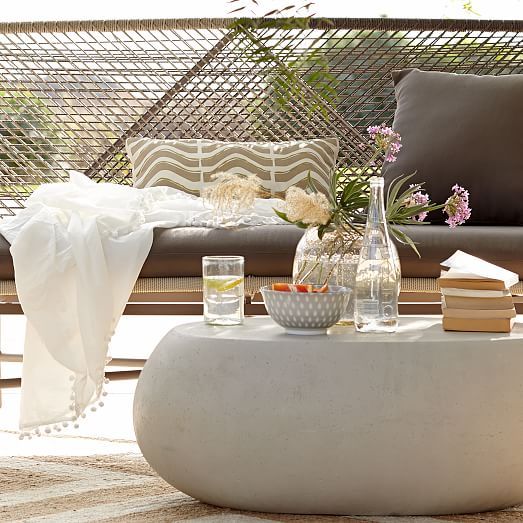 Desirable features of a patio
coffee table