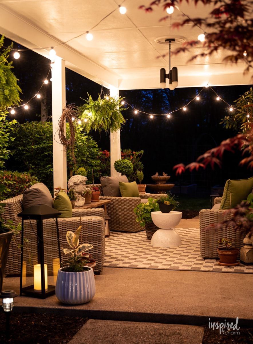 Some simple beautiful patio decor ideas