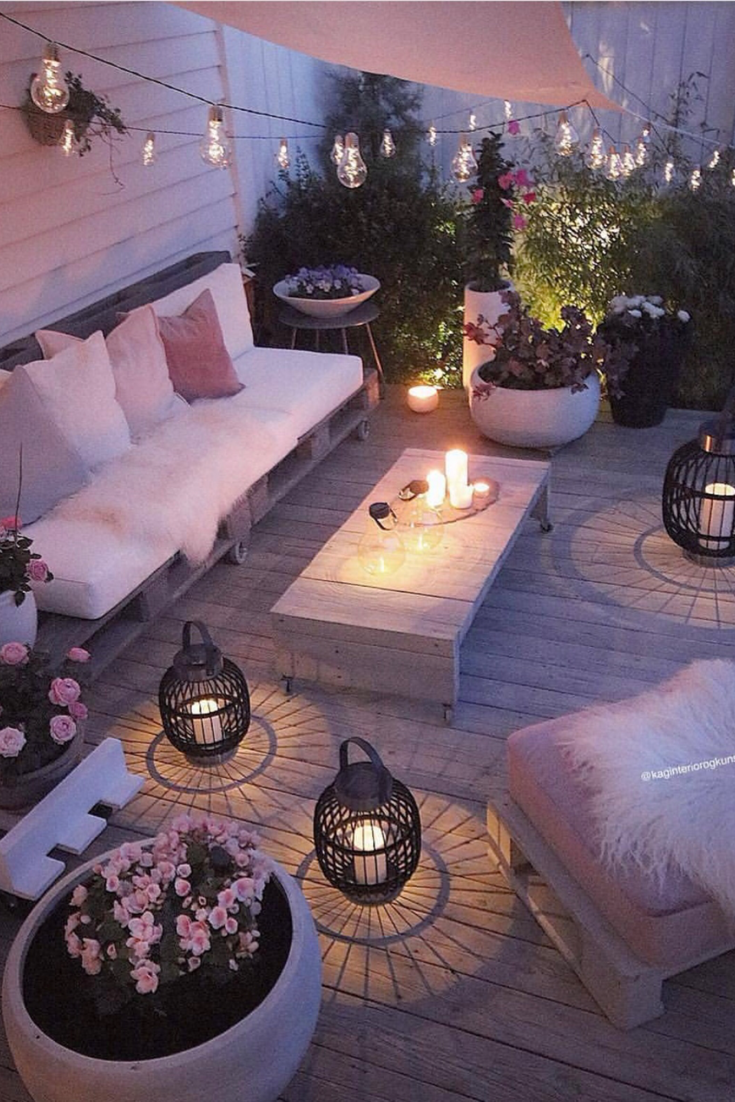 Some simple beautiful patio decor ideas