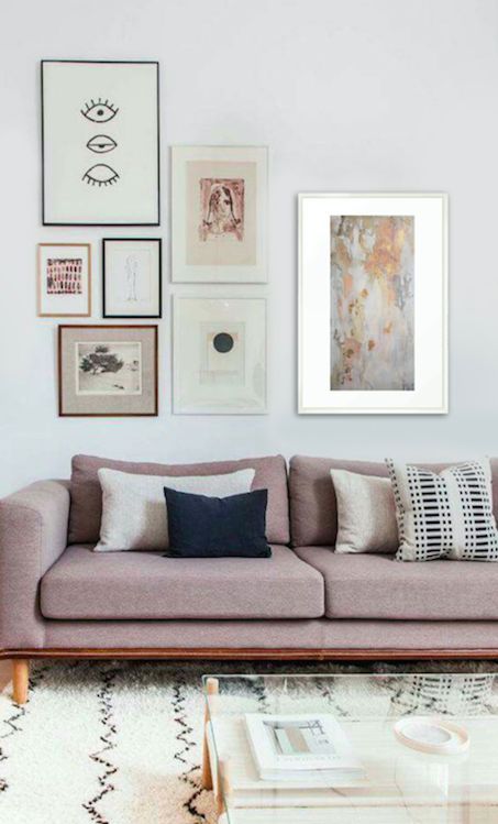 Picking the perfect living room wall decor