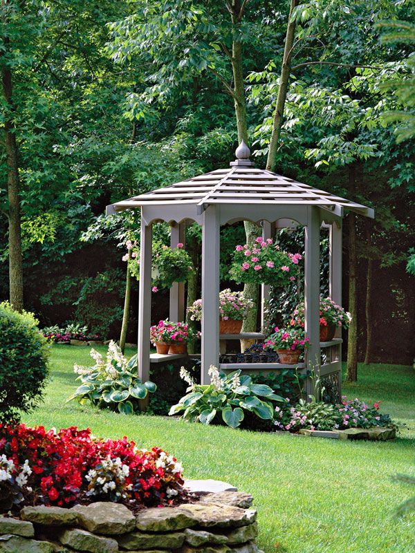 Selecting the best small
gazebo plan for a backyard