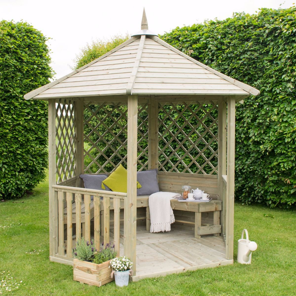 Selecting the best small
gazebo plan for a backyard