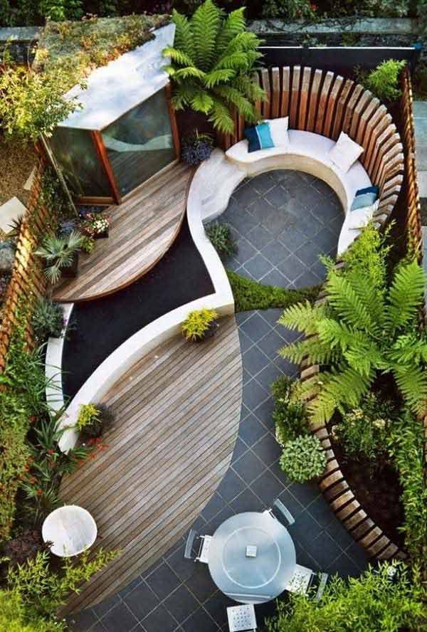 Small patio ideas to create cozy fantastic place