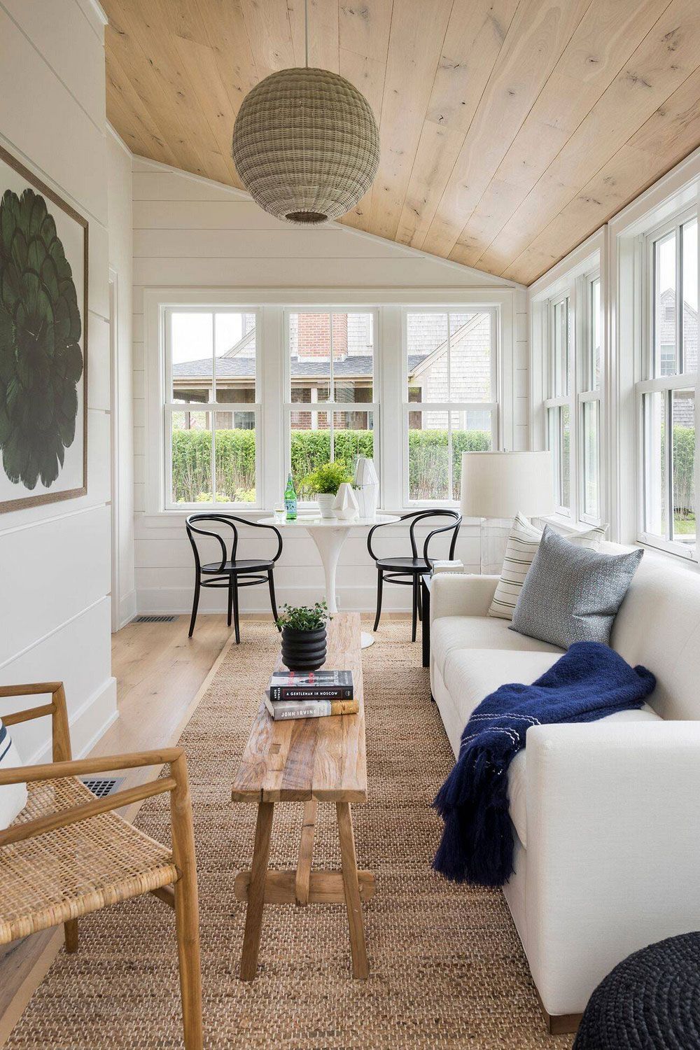 Arranging sunroom additions: bring outside inside