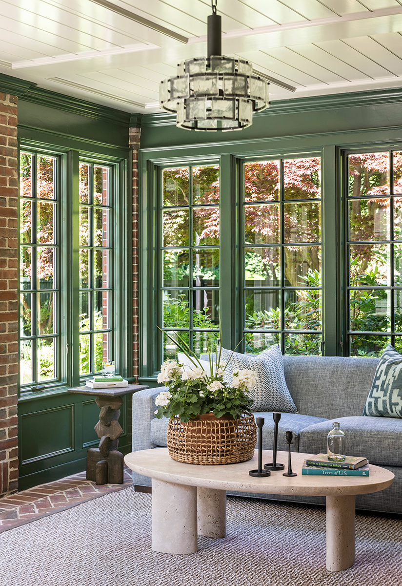 Arranging sunroom additions: bring outside inside