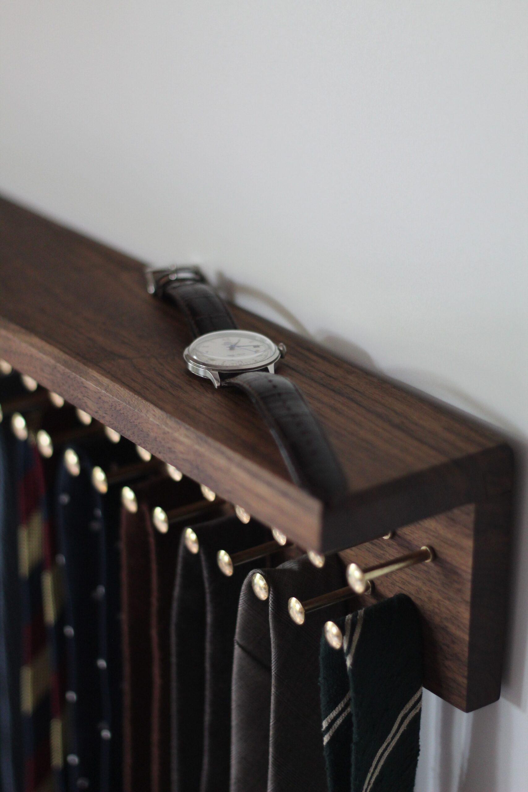 Make Your Dressing Room Unique
With A Tie Rack