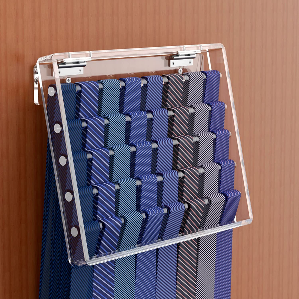 Make Your Dressing Room Unique
With A Tie Rack