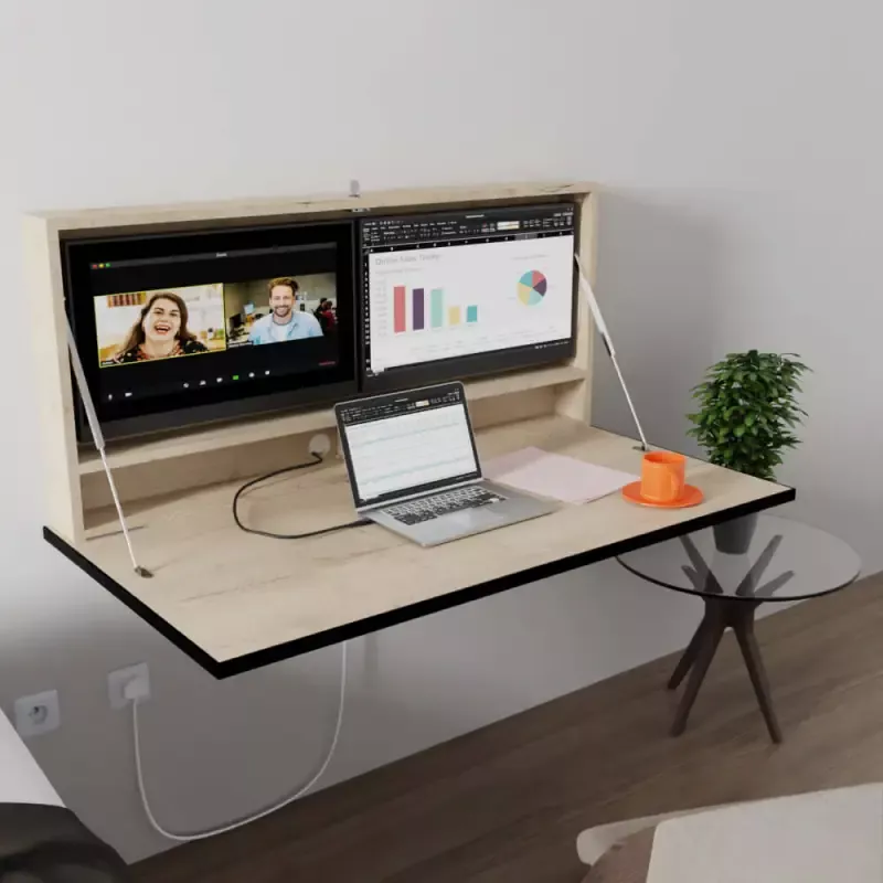 Maximizing Space with Wall Desks: A Stylish Solution for Compact Living