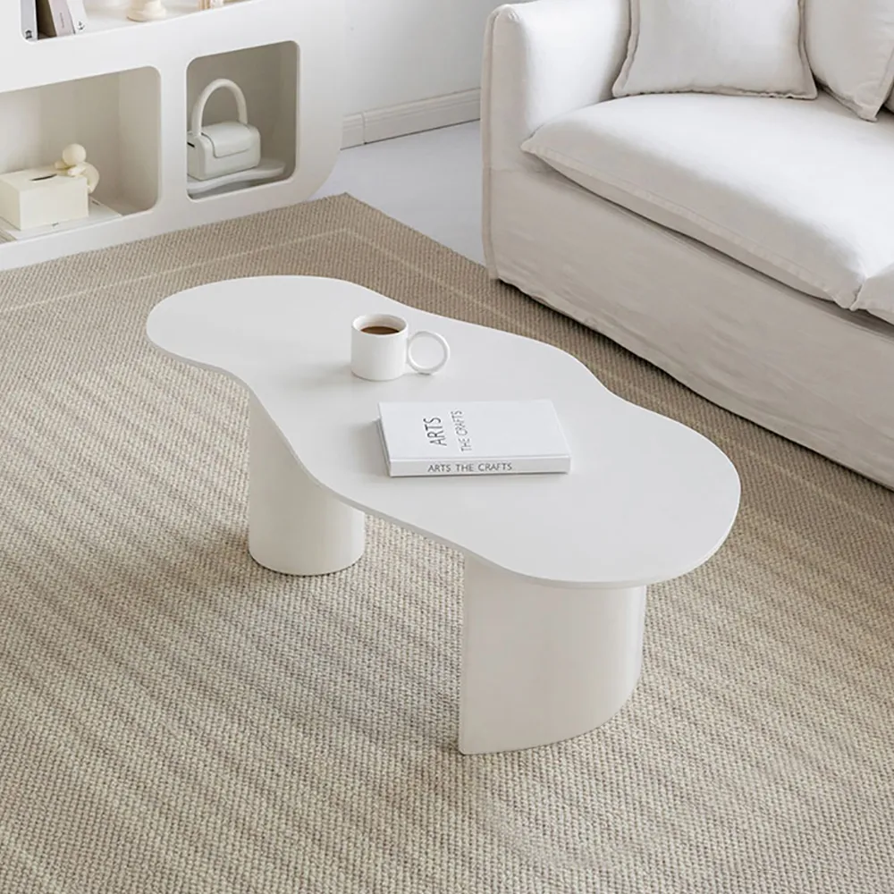 Nice white coffee table for home and patio