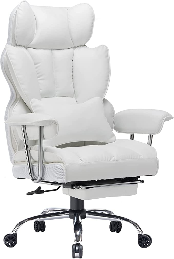 Choosing elegant white computer chair