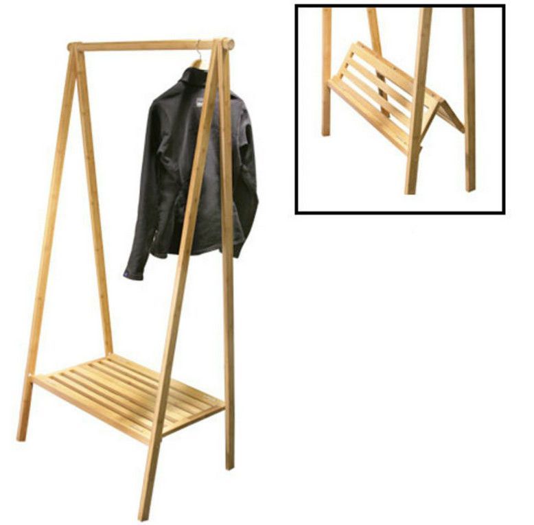 Wooden Clothes Rack And Different Types Of Wood Used To Make It