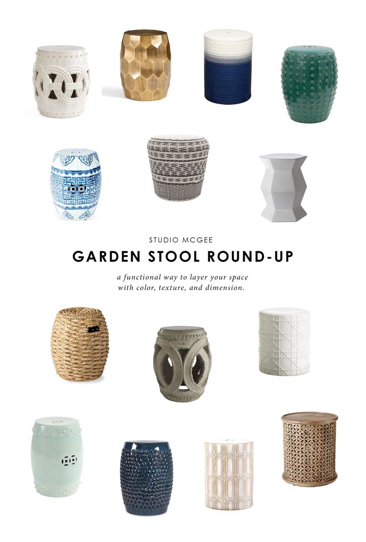 How to Use Garden Stools