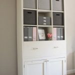 DIY Office Storage Cabinet Bookcase