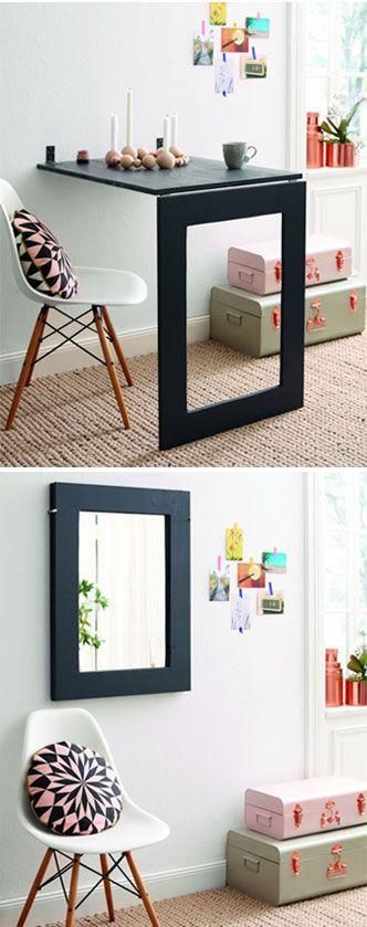 How to Make Mirror Folding Table - DIY & Crafts