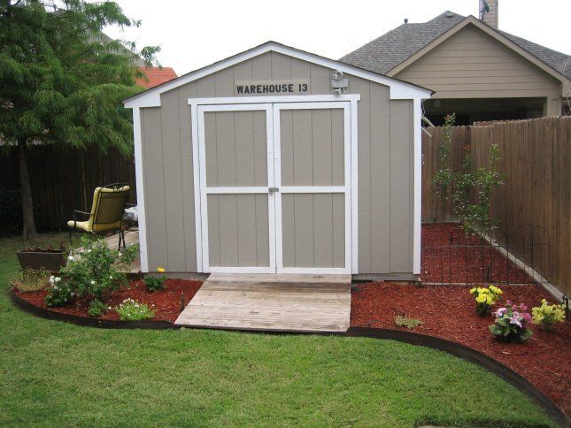 Improve the Looks of a Storage Shed