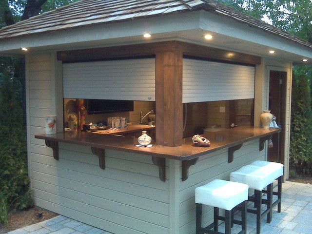 20+ Creative Patio / Outdoor Bar Ideas You Must Try at Your Backyard