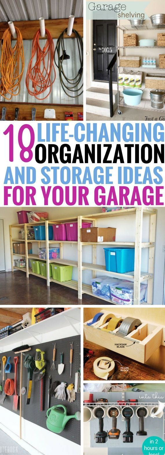 18 Life Changing Garage Organization And Storage Ideas