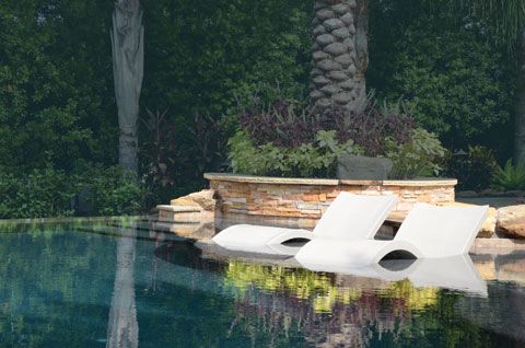 A New Wave in Pool Loungers