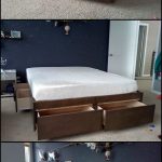 Do-It-Yourself Bed With Drawers