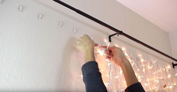 Make A Lovely DIY Light-Up Headboard… On A Budget