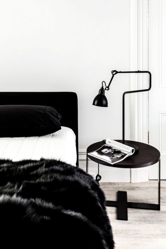 Black and white bedrooms