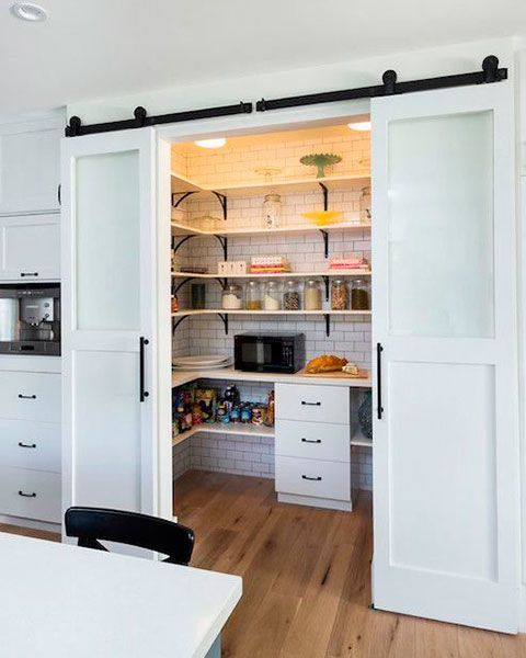 The 6 Walk-In Pantries Kitchen Lovers Will Salivate Over!