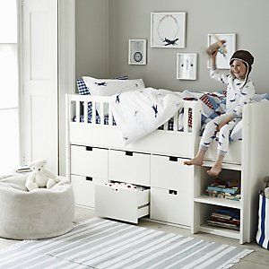 Classic Mid Sleeper Bed | Beds | The White Company