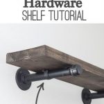 How to Build DIY Industrial Galvanized Pipe Shelves
