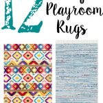 Colorful Playroom Rugs