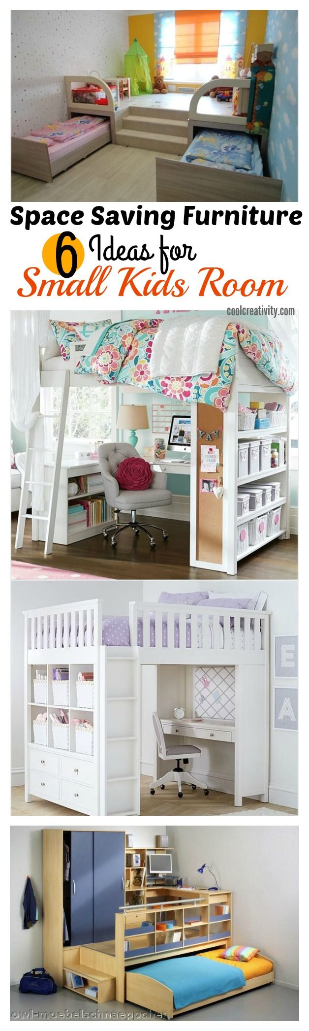 6 Space Saving Furniture Ideas for Small Kids Room