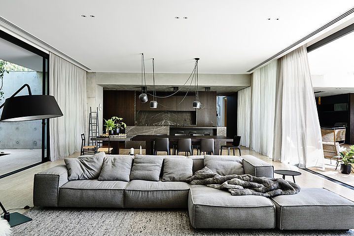 Leather Sectional Sofas for Modern Living Room