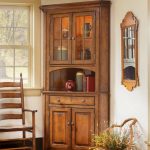 Amish Galloway Shaker 2-Door Corner Hutch