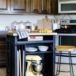 DIY Rolling Kitchen Island