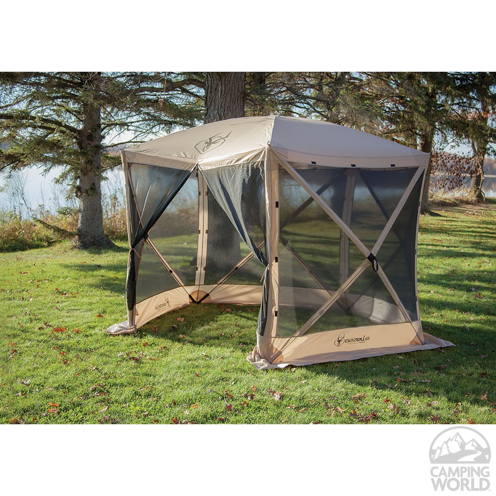 ... gazelle 5 sided portable gazebo ... VQJCGDB