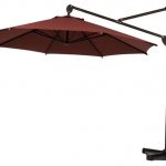 11u0027 heavy duty offset cantilever outdoor umbrella, vertical tilt, ... IOEJSTY