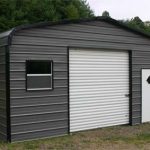 18u0027 x 26u0027 x 9u0027 standard eco-friendly steel carport garage - installation SNHYCWZ