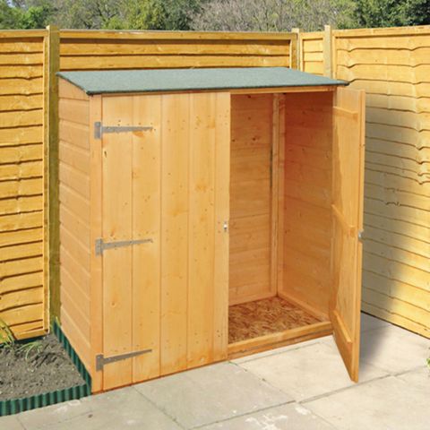 4 x 2 shire wooden garden storage unit BHJUMDP